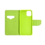 Fancy Apple iPhone 14 Pro flip tok, kék-lime