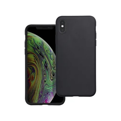 MATT tok - IPHONE X / XS black (fekete)
