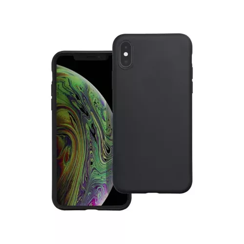 MATT tok - IPHONE X / XS black (fekete)
