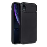 iPhoneXR - Hátlap tok - fekete - Carbon Premium