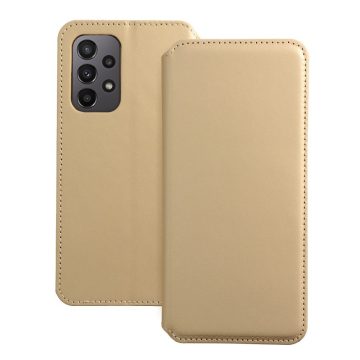 DUAL POCKET Notesz tok - SAMSUNG A23 5G GOLD (arany)
