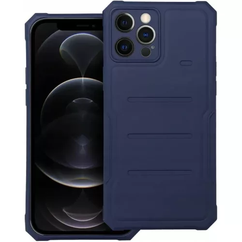 iPhone12 Pro Max - Hátlap tok - sötétkék - Heavy Duty