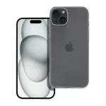 iPhone15 Plus - Hátlap tok - átlátszó (kam.véd.) - CLEAR Case 2 mm