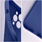 iPhone15 Pro - Hátlap tok - sötétkék - SOFT