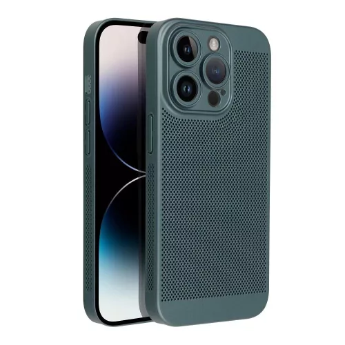 iPhone15 - Hátlap tok - zöld - BREEZY