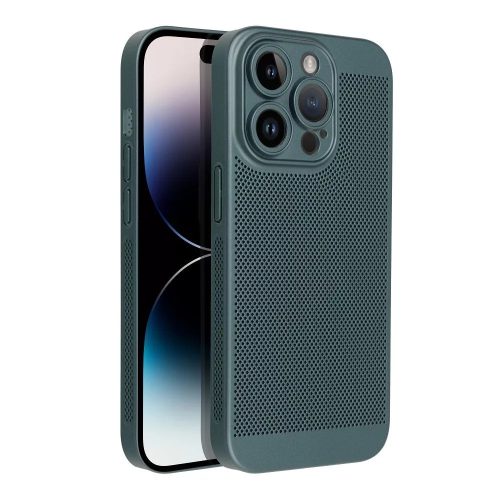 iPhone15 Pro - Hátlap tok - zöld - Breezy