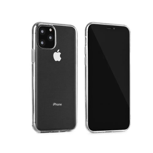 iPhone15 Plus - Hátlap tok - átlátszó - BACK CASE ULTRA SLIM 0,3
