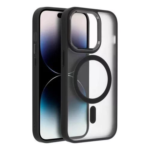 MATTE MAG COVER case compatible with MagSafe for IPHONE 14 Pro Max black