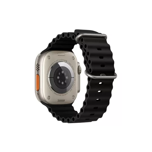 Okosóra szíj - fekete - Apple Watch 42 / 44 / 45 DESIGN FA12 strap 49mm