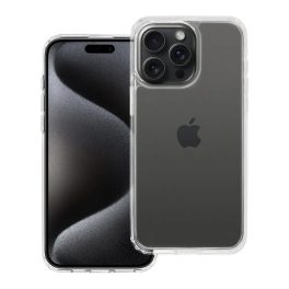   iPhone15 Pro - Hátlap tok - átlátszó - Hybrid Szilikon tok