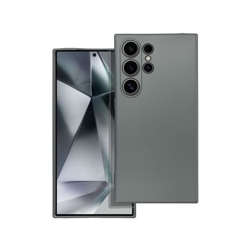 METALLIC tok - SAMSUNG S24 Ultra grey (sötétszürke)