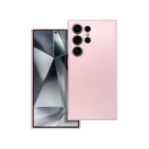 METALLIC tok - SAMSUNG S24 Ultra pink (rózsaszín)
