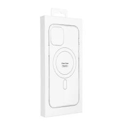   iPhone15 - Hátlapi MagSafe tok - Átlátszó - MID case compatible with