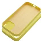 iPhone15 - Hátlap tok - sárga - 2 mm