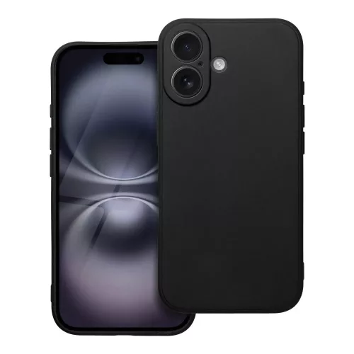 iPhone16 - Hátlapi tok - Fekete - Matt