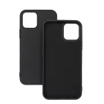 iPhone16 - Hátlap tok - fekete - Silicone case