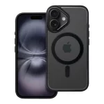 iPhone16 - Hátlapi MagSafe tok - Fekete - Color Edge