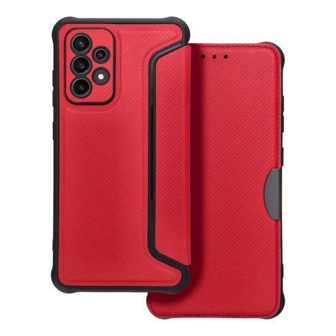 SAMSUNG A52/52S RAZOR Notesz tok - red (piros)