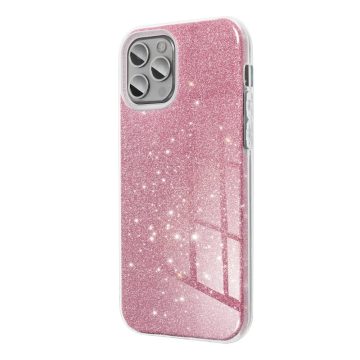   SHINING Csillámos tok - SAMSUNG A16 5G / A16 4G pink (rózsaszín)