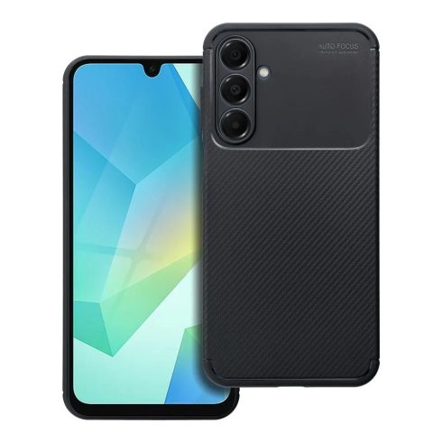 SAMSUNG A16 - Tok Szilikon - CARBON FEKETE