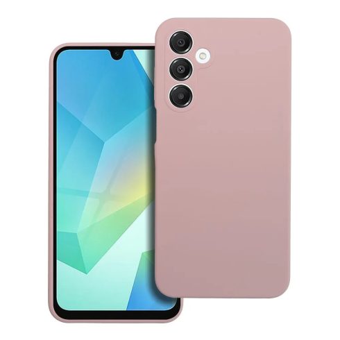 SZILIKON tok 2mm - SAMSUNG A16 5G / A16 4G sand pink (rózsaszín)