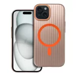 Case SIMPLY compatible with MagSafe for IPHONE 15 titanium desert