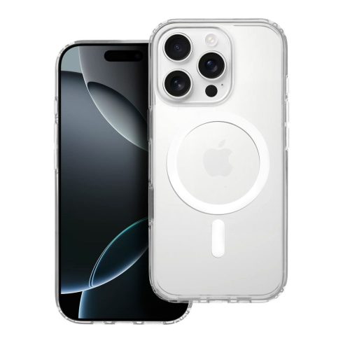 iPhone16 Pro - Elite Mag Magsafe Szilikon (átlátszó)