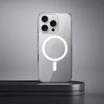 iPhone16 Pro - Hátlap tok MagSafe - átlátszó - Elite