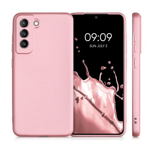 METALLIC tok - SAMSUNG A56 5G pink (rózsaszín )