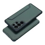 RAZOR Notesz tok - SAMSUNG A56 5G dark green (zöld)