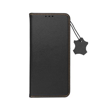 SAMSUNG A56 5G - Notesz tok - Fekete - SMART Pro Bőr