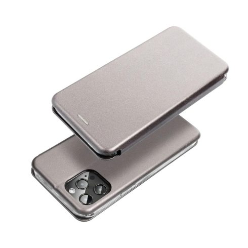 ELEGANCE Notesz tok - SAMSUNG A56 grey (sötétszürke )