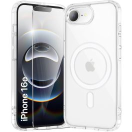 iPhone16e - Hátlap tok MagSafe - átlátszó 