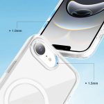 iPhone16e - Hátlap tok MagSafe - átlátszó 