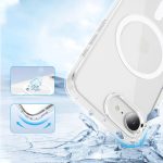 iPhone16e - Hátlap tok MagSafe - átlátszó 