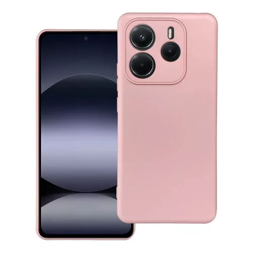 METALLIC tok - XIAOMI Redmi NOTE 14 5G pink (rózsaszín)