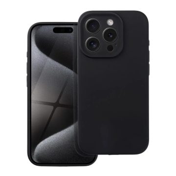 iPhone16e  - Szilikon tok 2mm (fekete)