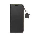 SMART PRO Bőr Notesz tok - XIAOMI Redmi Note 14 PRO 4G black (fekete)