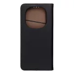 SMART PRO Bőr Notesz tok - XIAOMI Redmi Note 14 PRO 4G black (fekete)