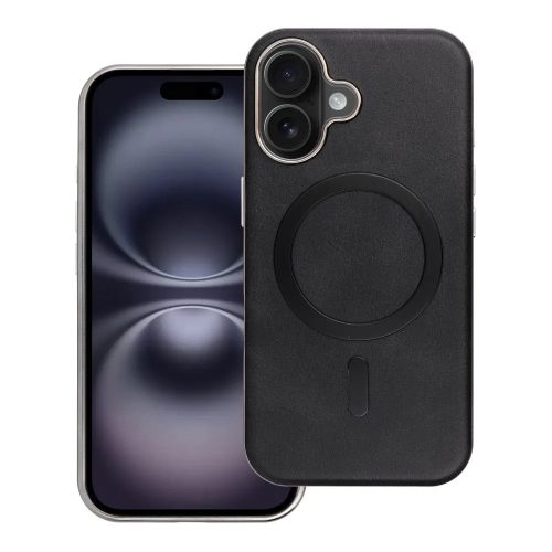 GENTLEMAN MAG COVER Case compatible with MagSafe for IPHONE 16 black