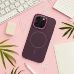 iPhone13 - Hátlap tok MagSafe - lila - Frame