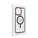 iPhone11 - hátlap tok MagSafe - fekete/arany - Color Edge Mang