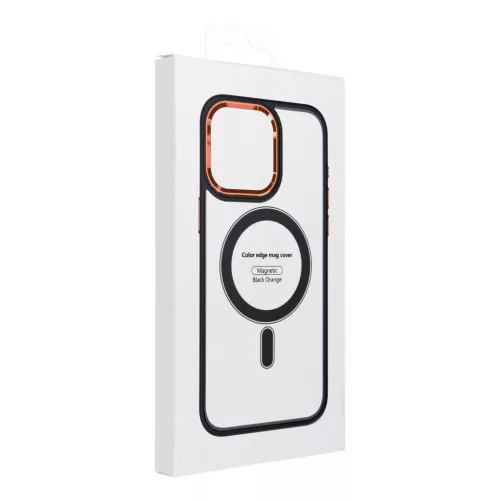 iPhone11 - hátlap tok MagSafe - fekete/arany - Color Edge Mang