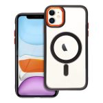 iPhone11 - hátlap tok MagSafe - fekete/arany - Color Edge Mang