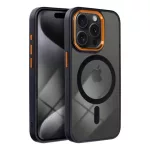 iPhone11 - hátlap tok MagSafe - fekete/arany - Color Edge Mang