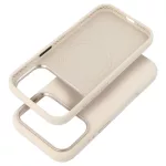 iPhone15 - Hátlap tok MagSafe - Fehér - Forcell F-Protect Frame Premium