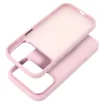 iPhone15 - Hátlap tok MagSafe - Pink - Forcell F-Protect Frame Premium