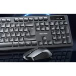 Vezeték nélküli billentyűzet + egér - fekete - VENTION KTDB0-EN