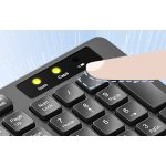 Vezeték nélküli billentyűzet + egér - fekete - VENTION KTDB0-EN