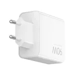 Hálozati adapter - 90W - 1x USB-A 2x USB-C - fehér - Xiaomi
